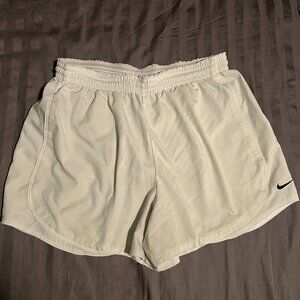 Nike Dri-FIT White Running Shorts M
